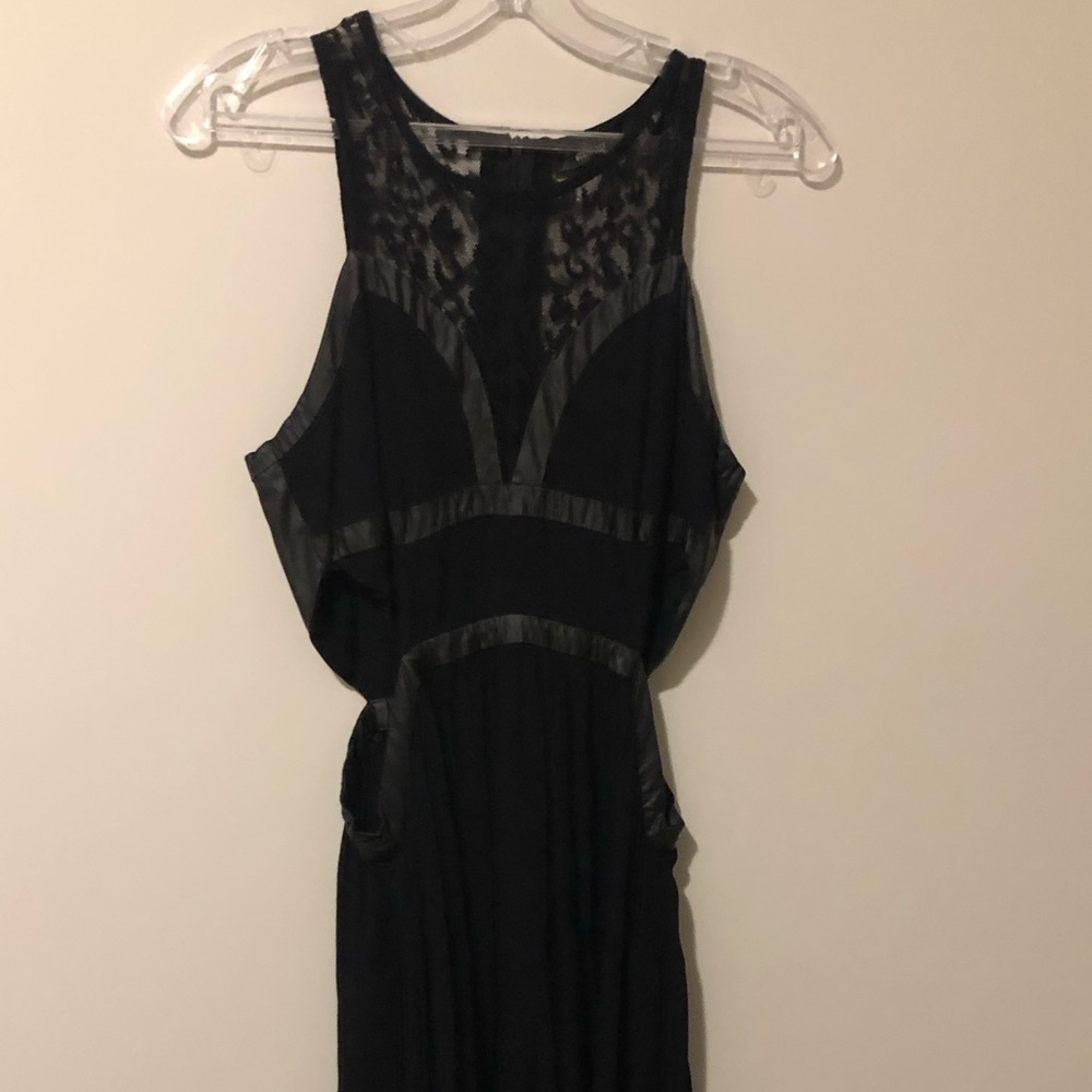 High Low Black Dress, size S